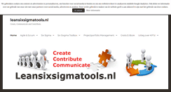 Desktop Screenshot of leansixsigmatools.nl